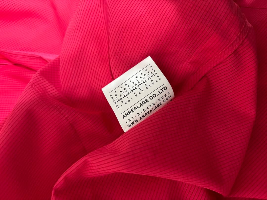 ANREALAGE ナイロン コート ポンチョ