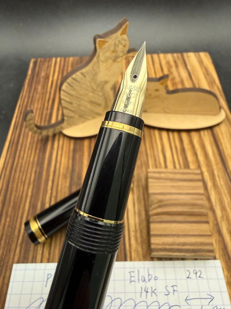 Pilot 万年筆 ELABO 14K SF 2代目1992