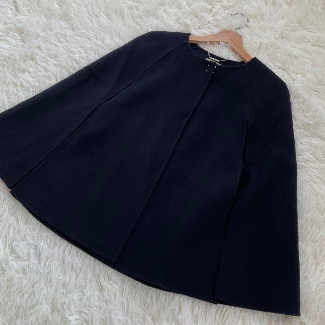 CELFORD セルフォード リバーケープジャケット ケープコート ネイビー 紺