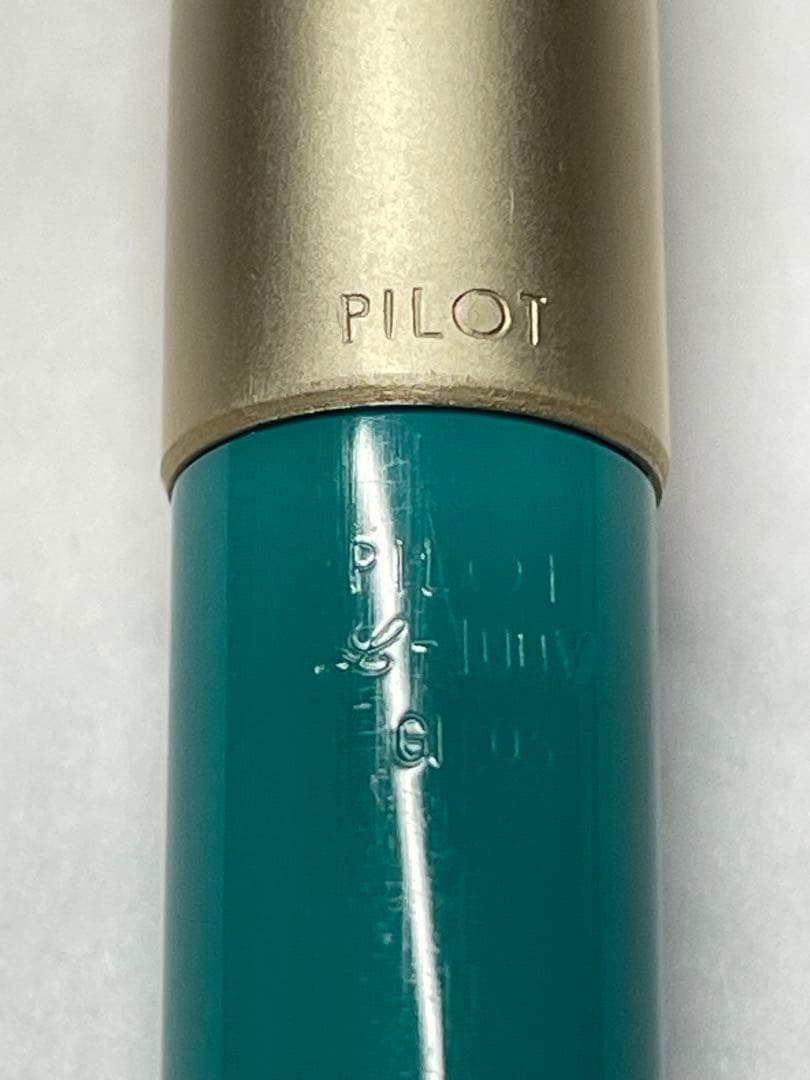 極美品PILOT ターコイズ 万年筆 14K