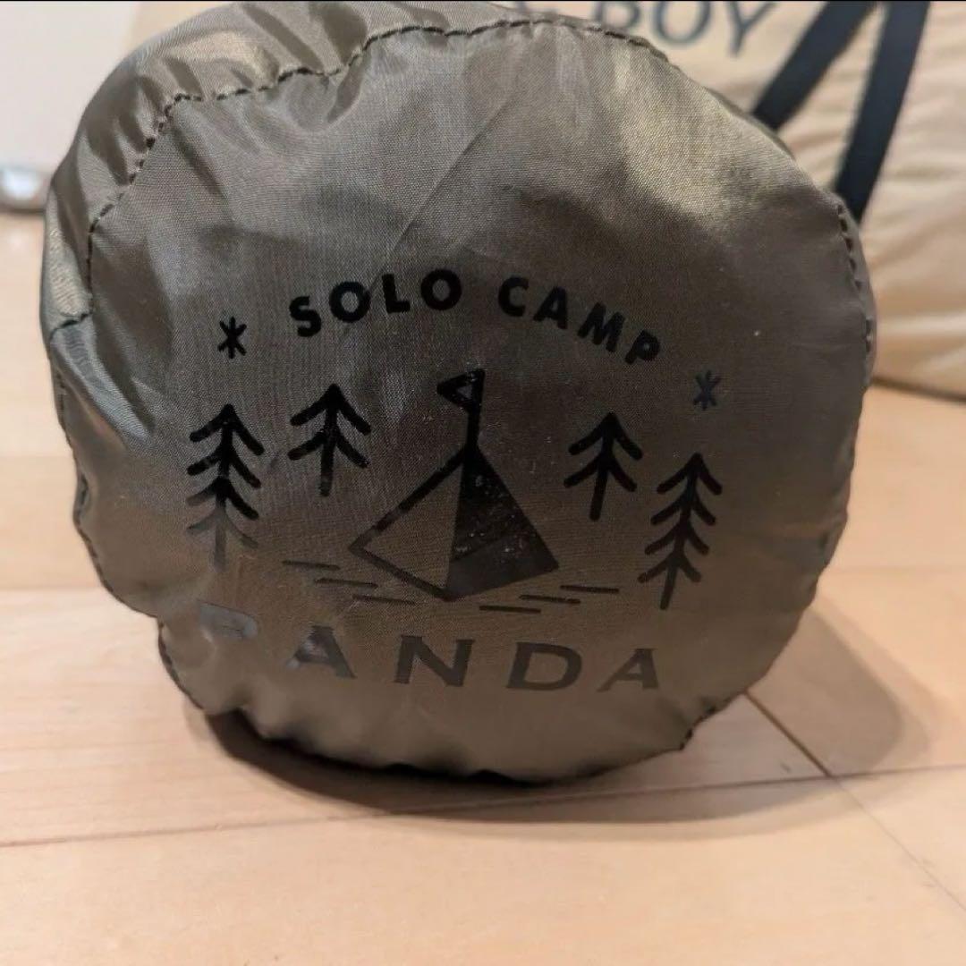 テンマクデザイン　パンダ　レッド　グランドシート