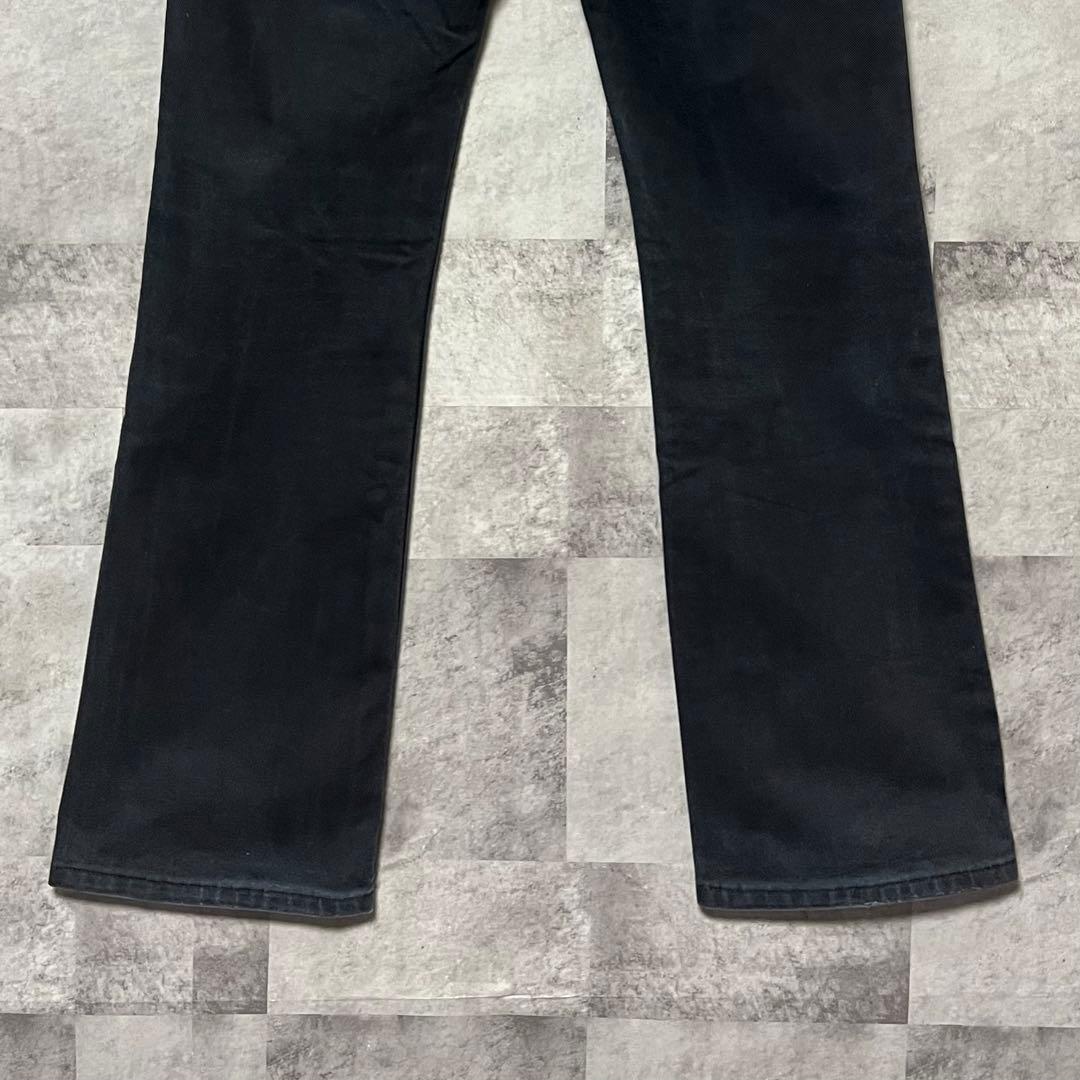 リーバイス 517 先染め ブラック w29 フィリピン製　フレア ブーツカット