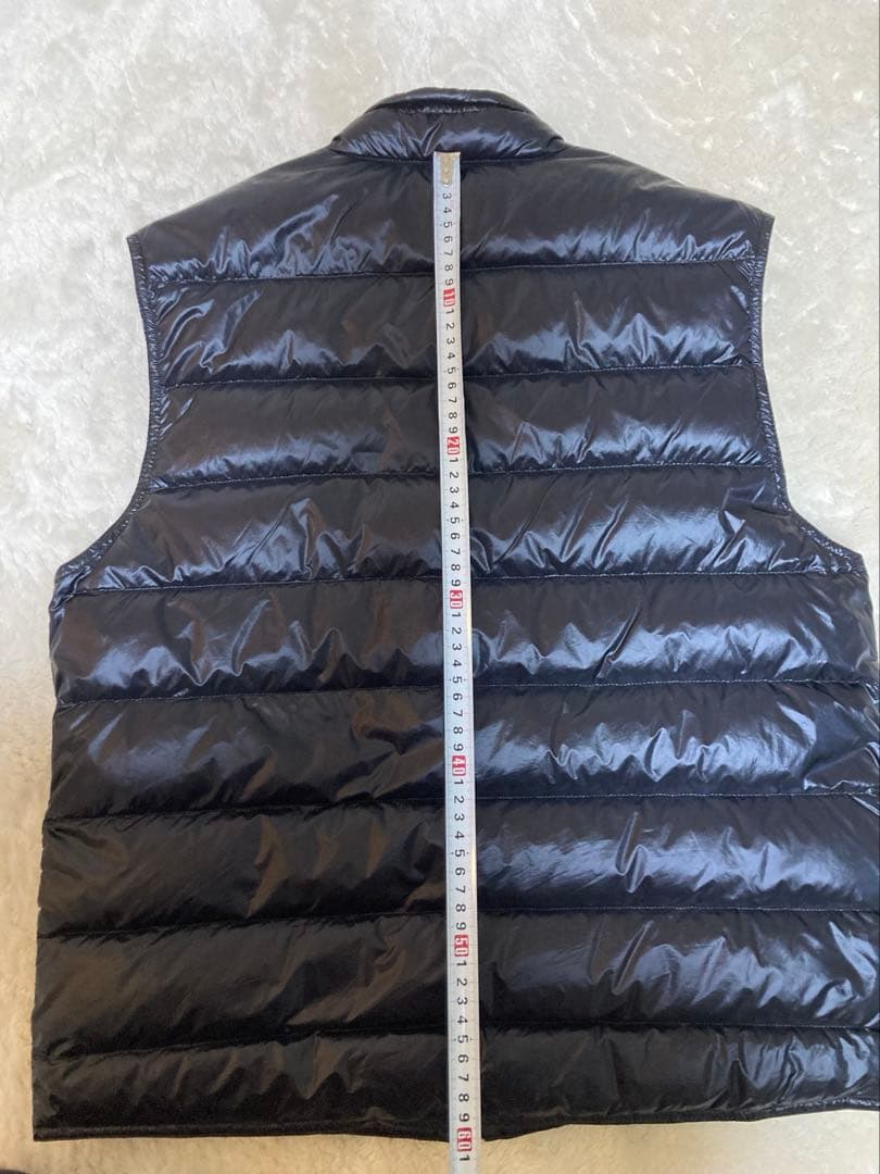 モンクレール　ダウンベスト　黒サイズL