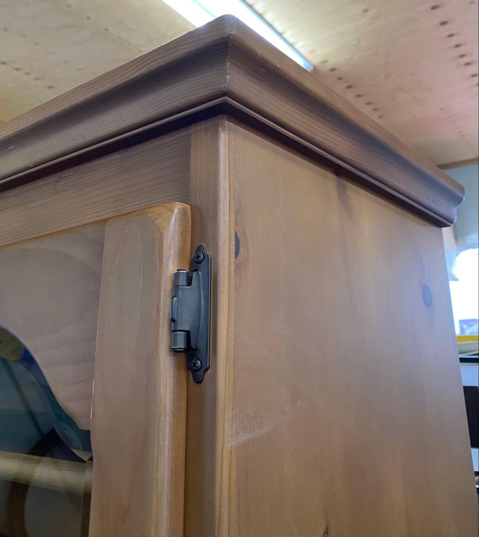 札幌限定 KOSUGA コスガ 食器棚 プロヴァンス 上下セパレート パイン