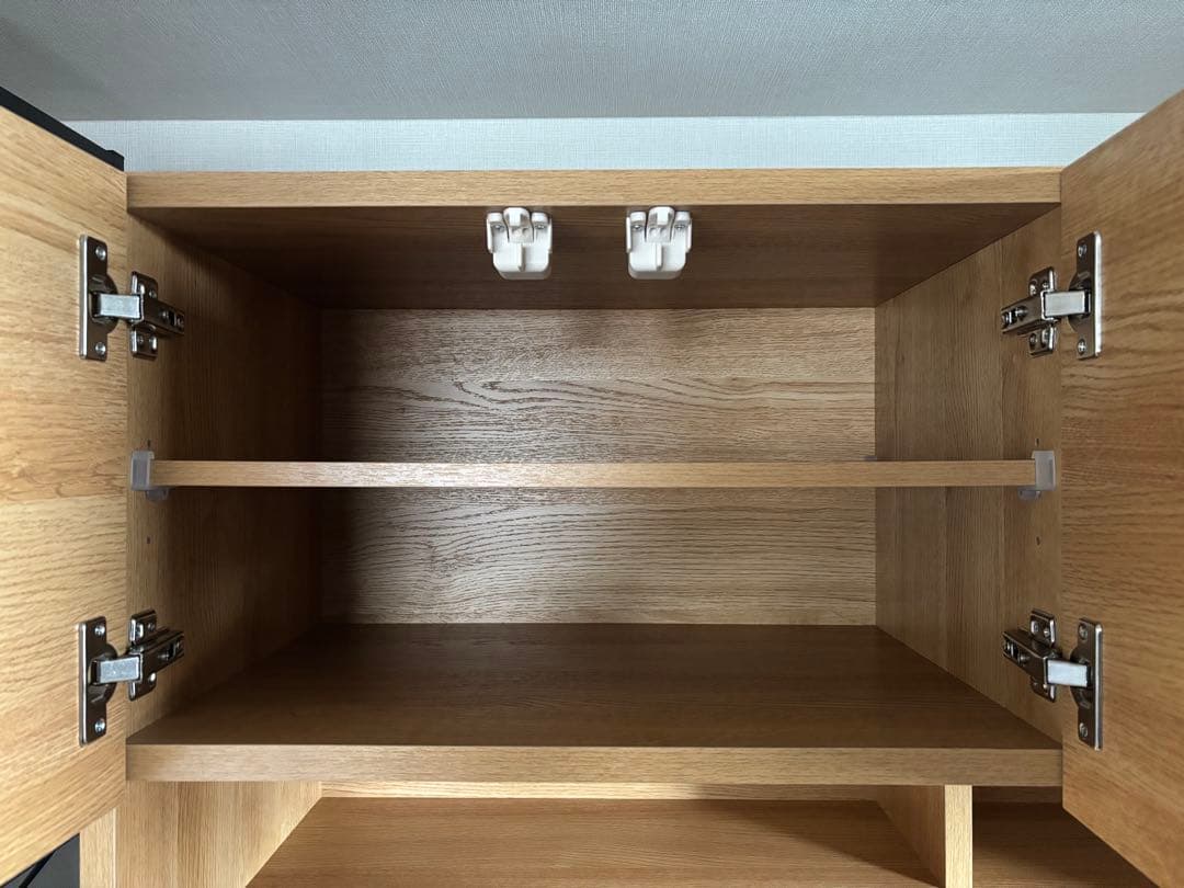 値下げ！【ニトリ】キッチンボード (エトナ 90KB LBR) ライトブラウン