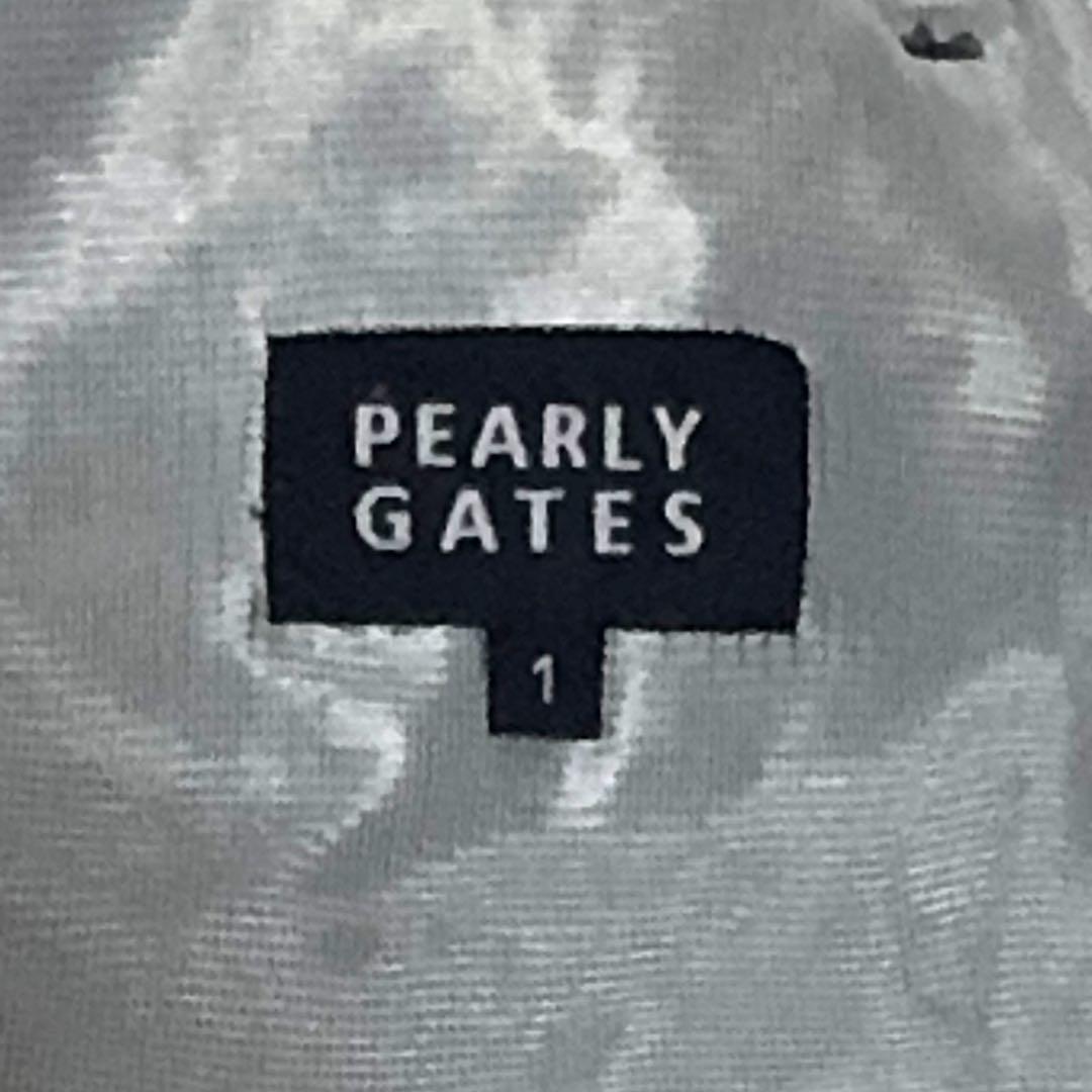 パーリーゲイツ ゴルフパンツ ネイビー　ワイド　サイズ1 ファスナー付きポケット