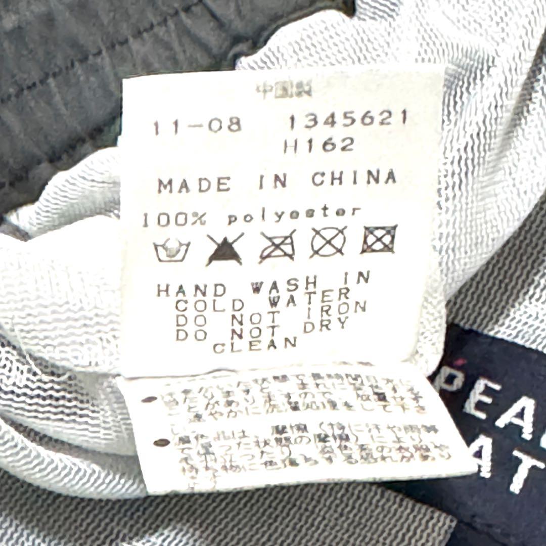 パーリーゲイツ ゴルフパンツ ネイビー　ワイド　サイズ1 ファスナー付きポケット