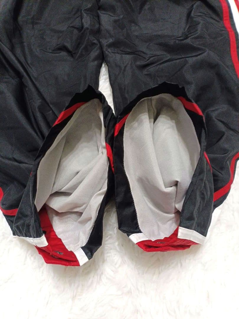 asics スナップボタン ジャージ セットアップ ブラック L