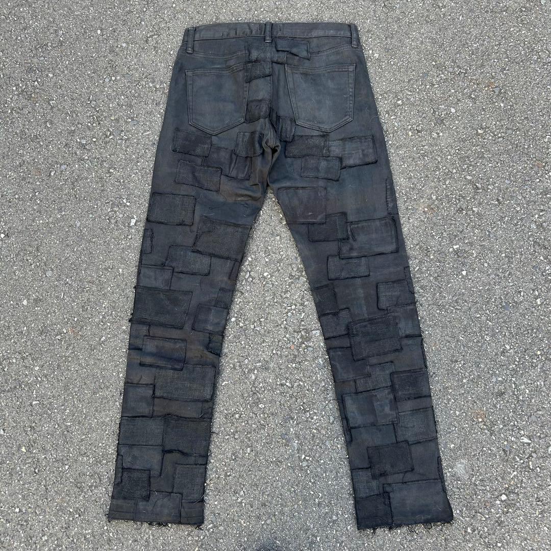 クラストパンツ　crustpants コーティングデニム