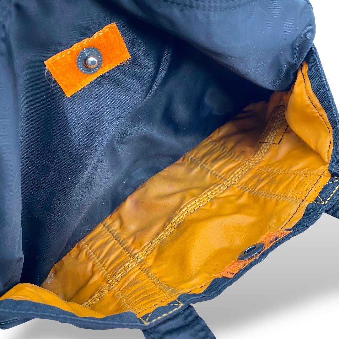 【良品】ポーター トートバッグ ミニボストン ダッフル ドラム タンカー 黒色