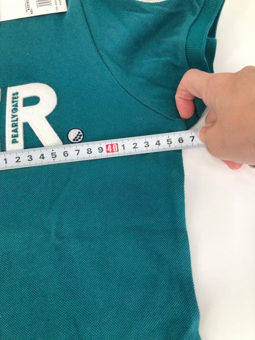 17600円❣️新品未使用❣️パーリーゲイツ❣️ティール ポロシャツ