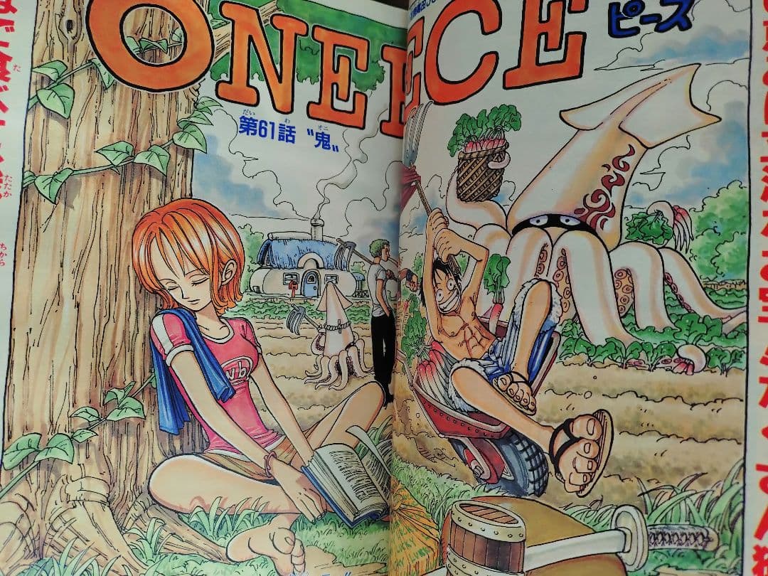 【週刊少年ジャンプ1998年47号】ワンピース　第1回キャラクター人気投票結果c