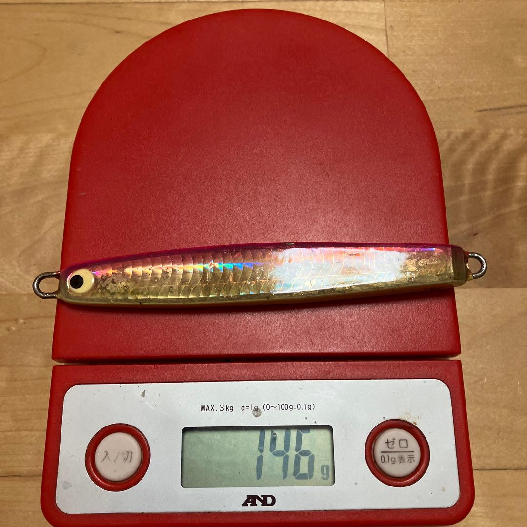 メタルジグ　13個まとめ売り　200gから95gケイムラウレタン塗装済