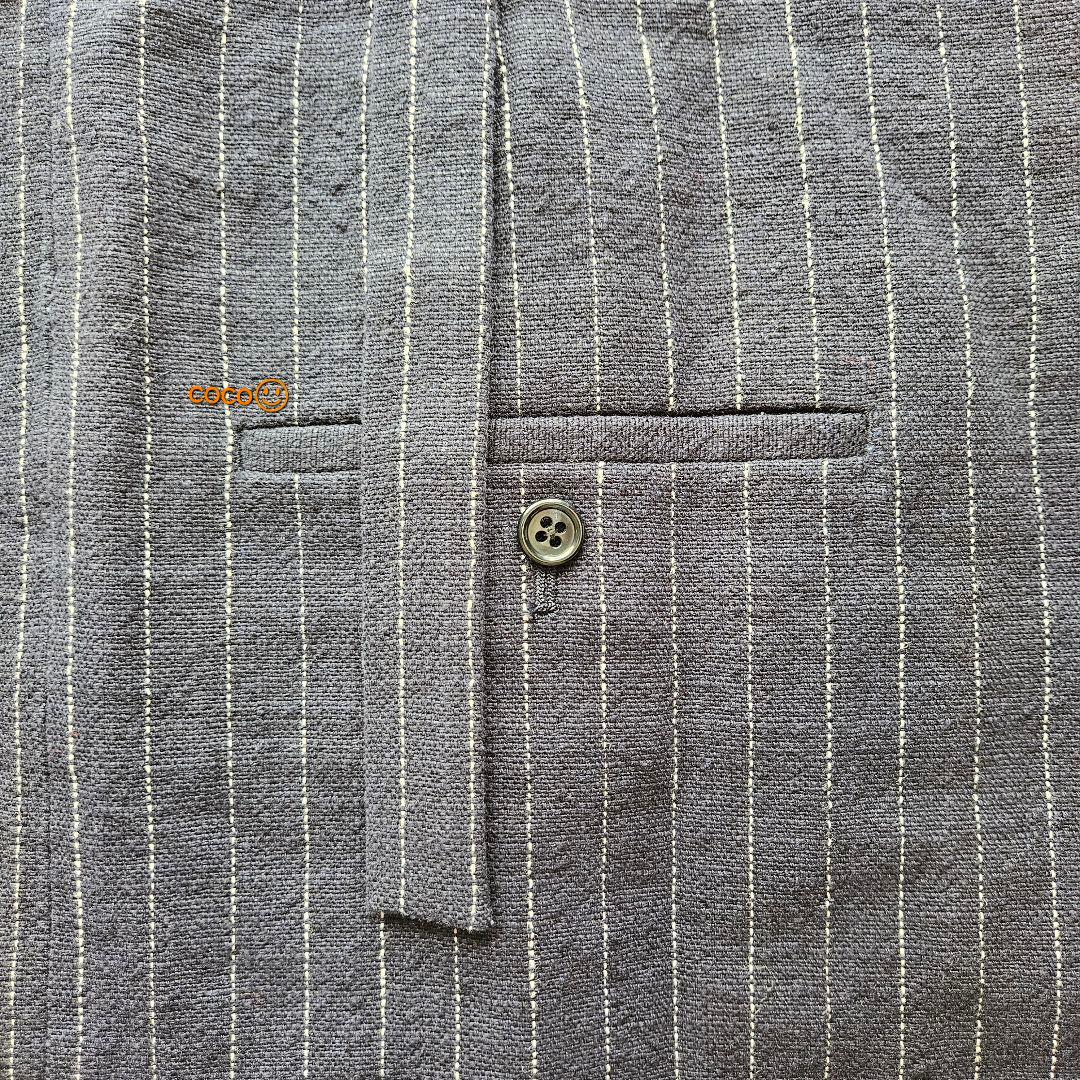 新品タグ付き✨IENAイエナ リネンコン Iライン ジャンスカ ネイビー