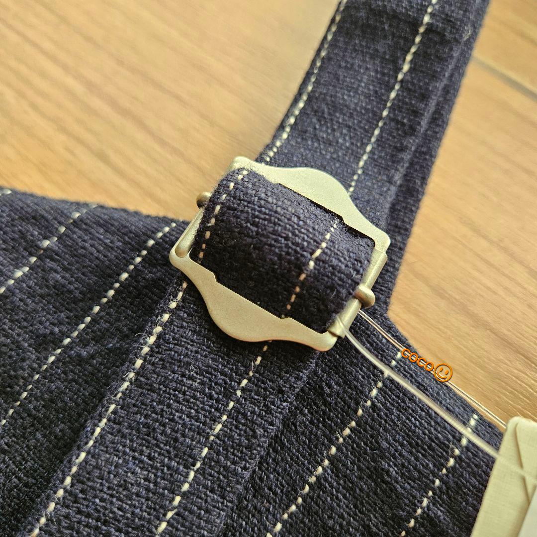 新品タグ付き✨IENAイエナ リネンコン Iライン ジャンスカ ネイビー