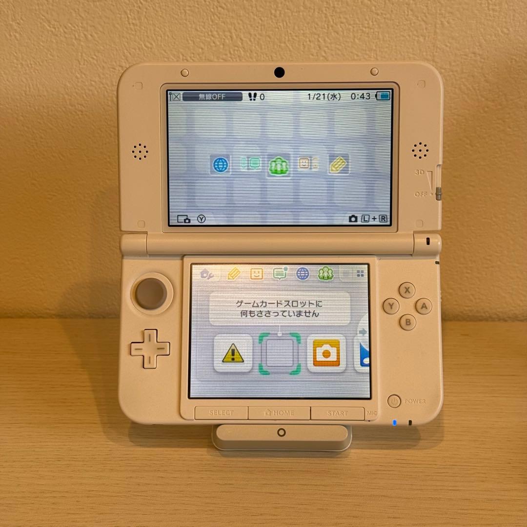ニンテンドー3DS LL ホワイト 箱付き 3-031