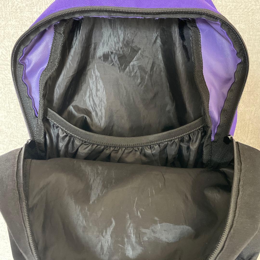 Supreme リュック　バックバック 黒/紫