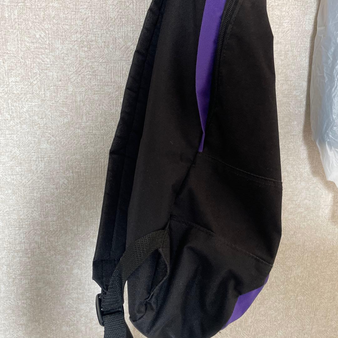 Supreme リュック　バックバック 黒/紫