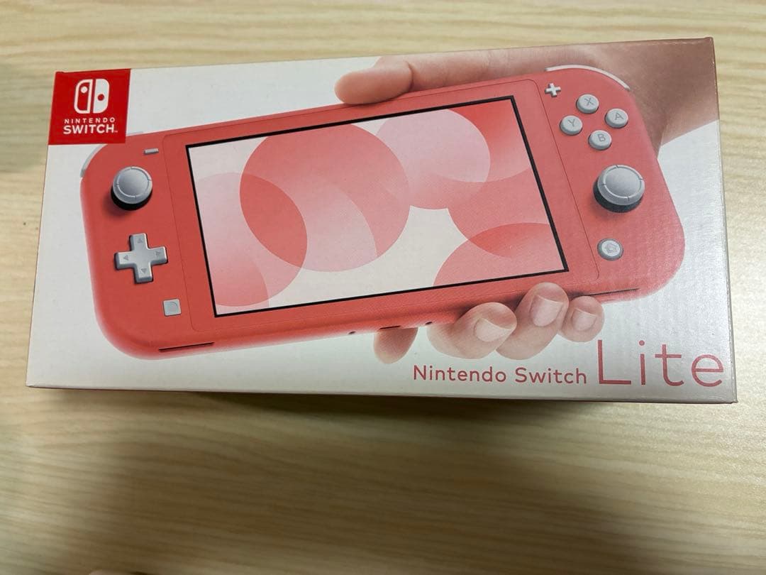 Switch Lite コーラル本体 ジャンク スティック不良 SD128G付き