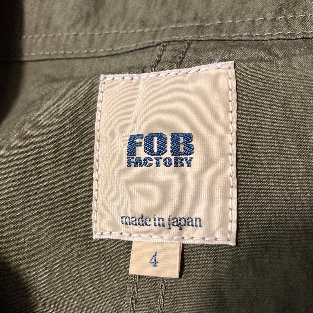【未使用】FOB FACTORY フレンチシャツジャケット LL