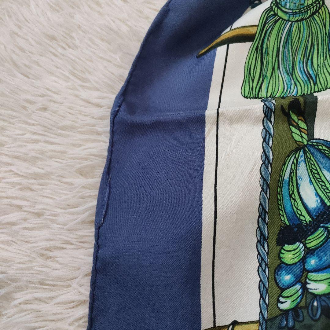 エルメスHERMES カレ90 Pasementerie 【紐飾り】　大判