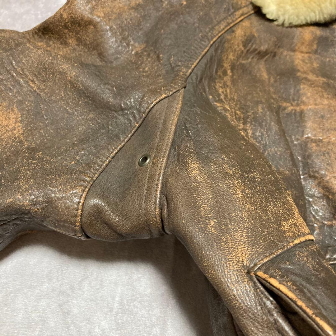 moda italiana （L） G-1　フライトジャケット　シープレザー