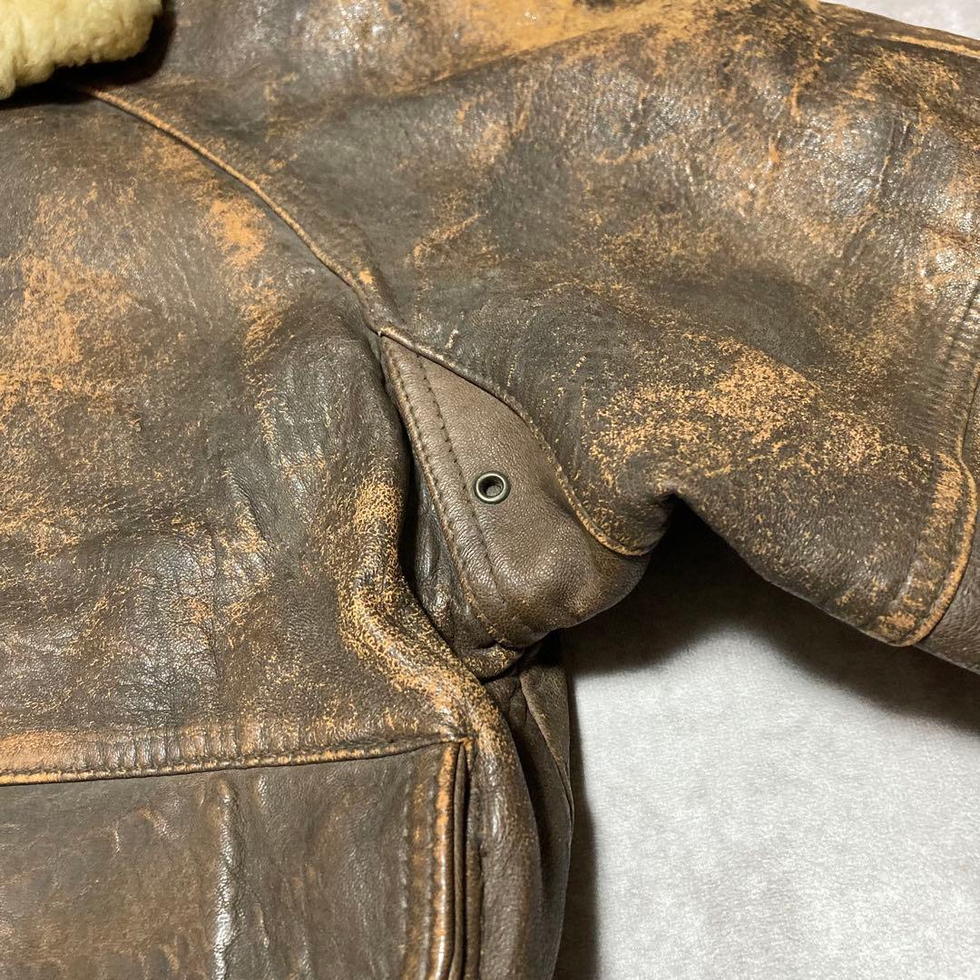 moda italiana （L） G-1　フライトジャケット　シープレザー