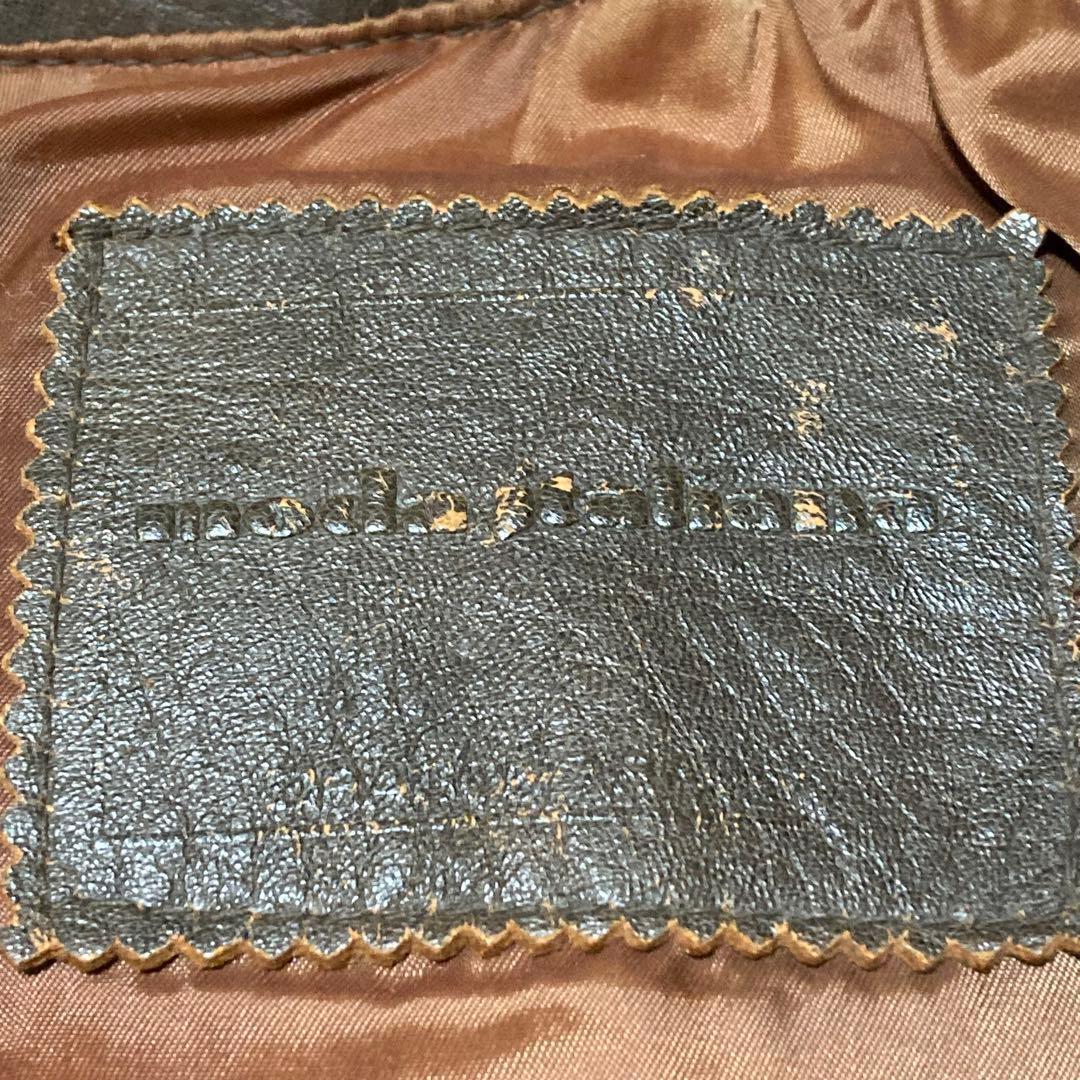 moda italiana （L） G-1　フライトジャケット　シープレザー