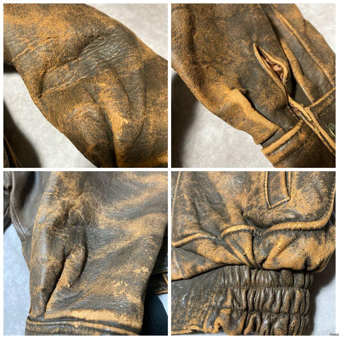 moda italiana （L） G-1　フライトジャケット　シープレザー