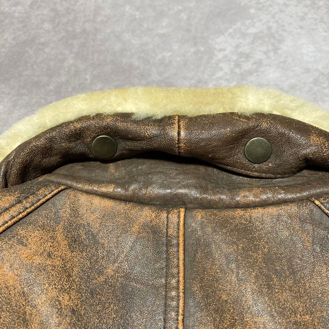 moda italiana （L） G-1　フライトジャケット　シープレザー