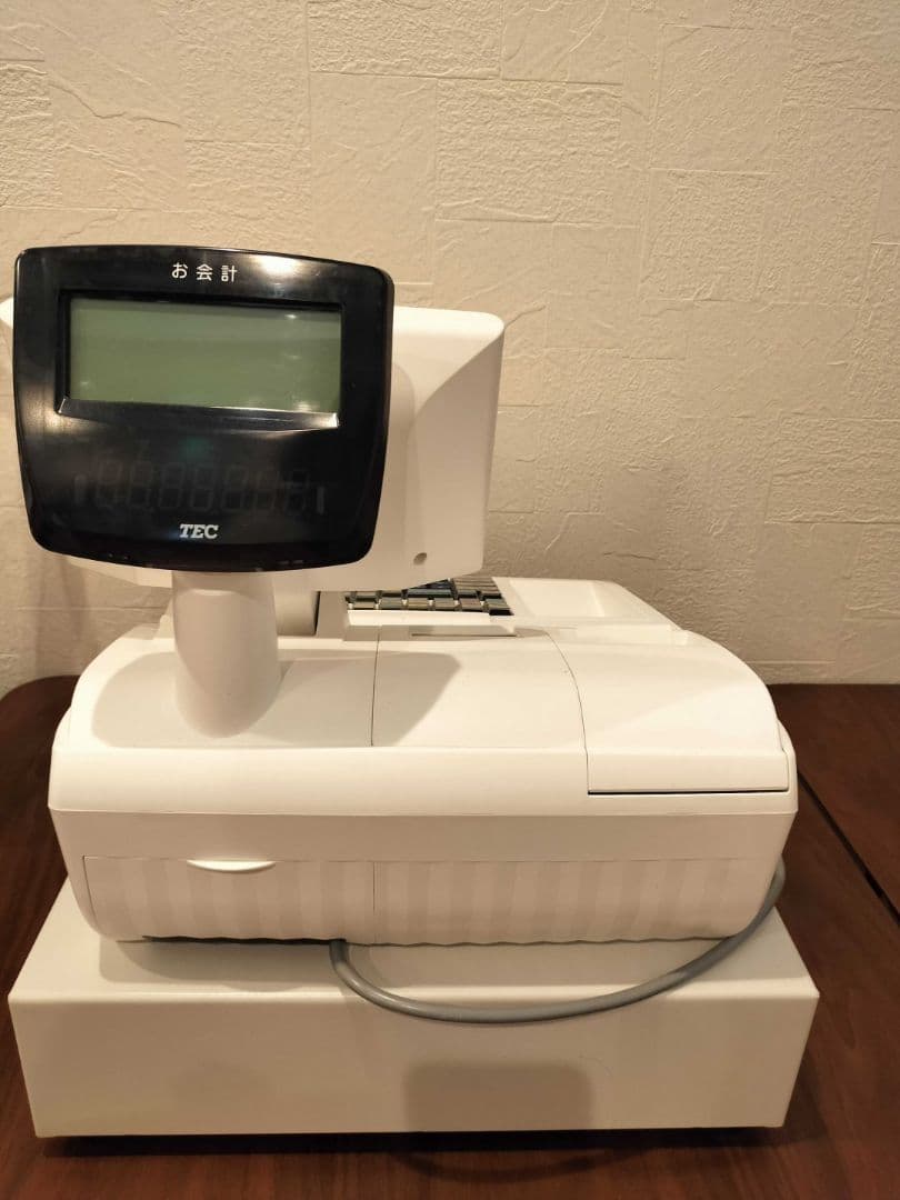 【値下げ】テックレジスターMA-2055　インボイス対応スキャナー付きレジスター