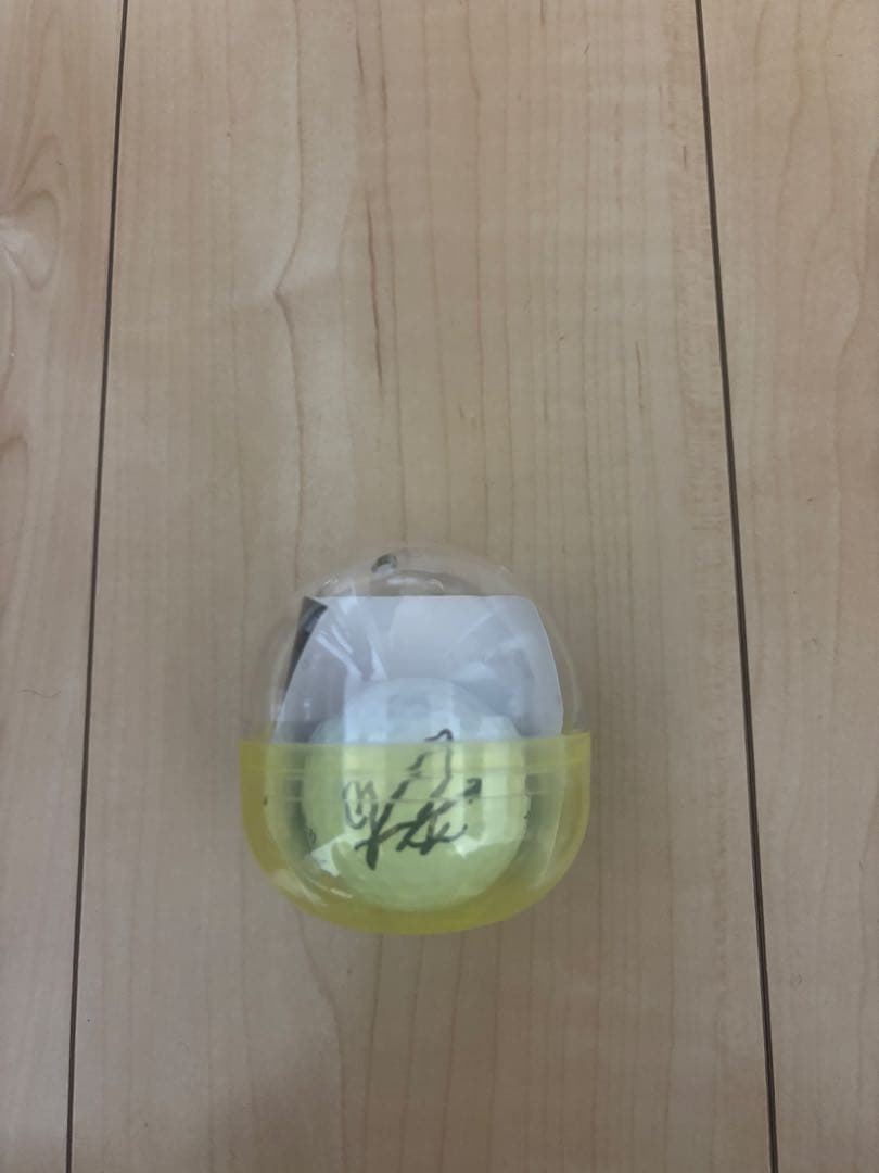 JGF2026 キャロウェイガチャガチャ　吉田鈴選手　直筆　サインボール