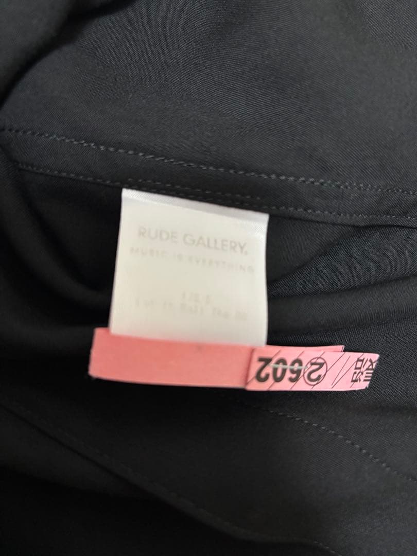 RUDE GALLERY ルードギャラリー ボーリングシャツ　スカル