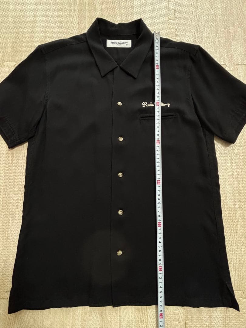 RUDE GALLERY ルードギャラリー ボーリングシャツ　スカル