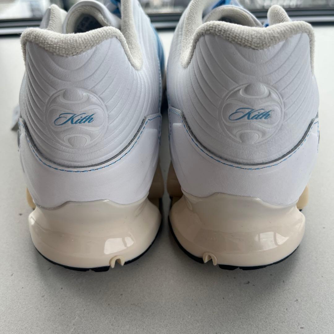 【新品タグ付】adidas✖︎KITH /白・ブルー/スポーツシューズ/コラボ