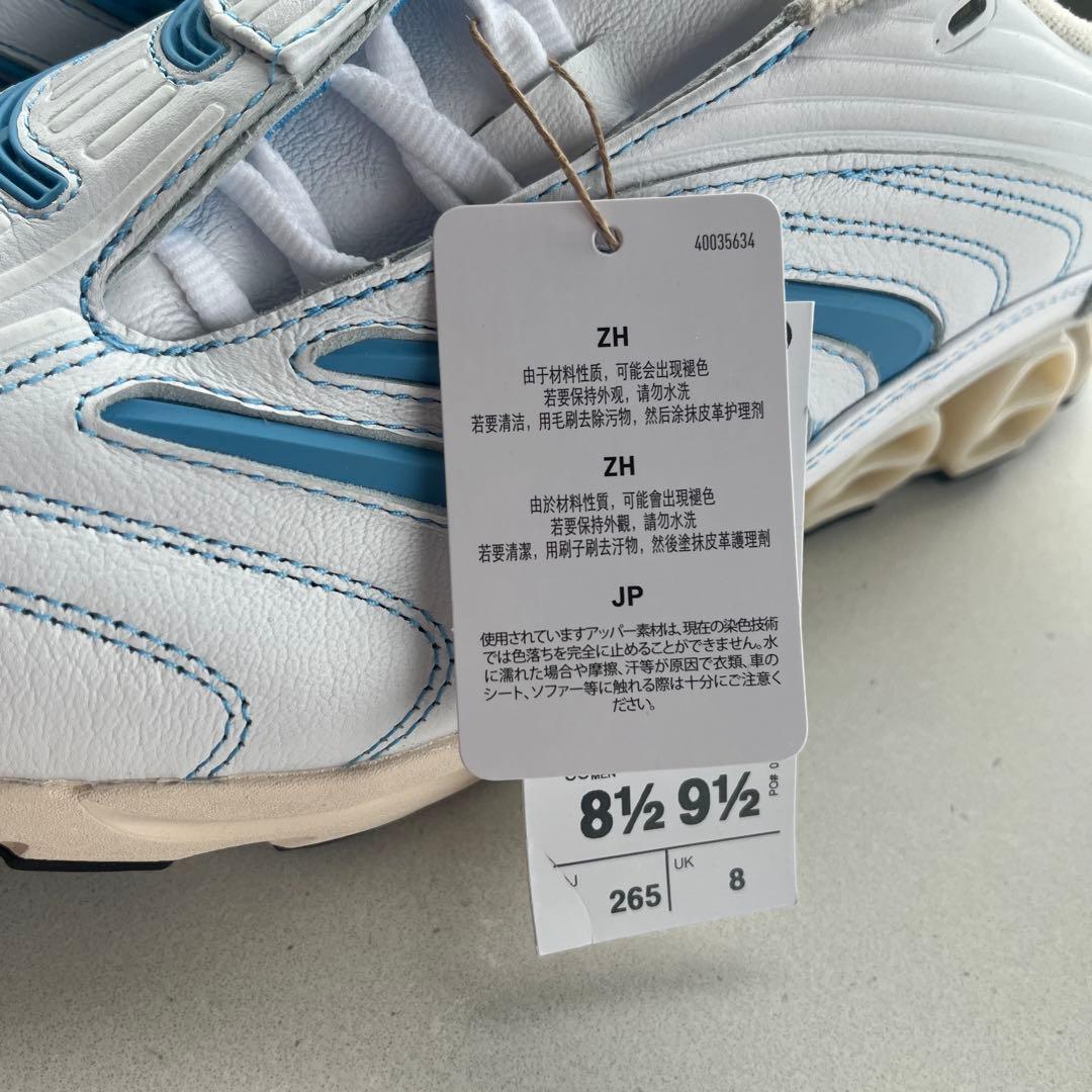 【新品タグ付】adidas✖︎KITH /白・ブルー/スポーツシューズ/コラボ