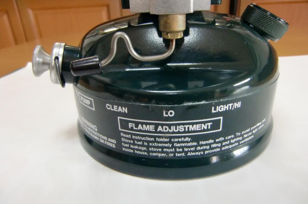 コールマン508 ストーブ 2レバー　1989年11月製