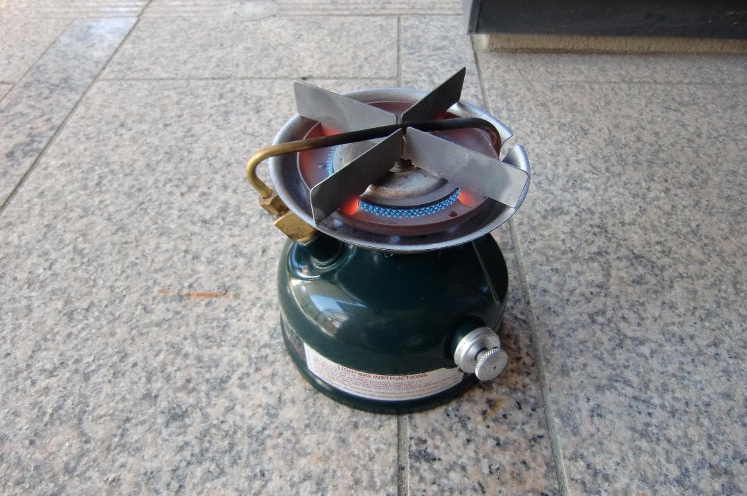 コールマン508 ストーブ 2レバー　1989年11月製