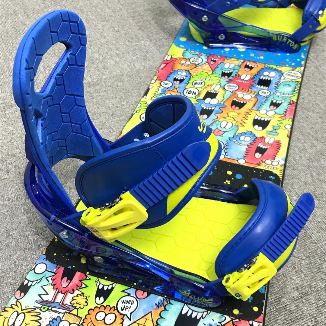 2点セット■美品■子供用■WAX済■BURTON ボード ビンディング