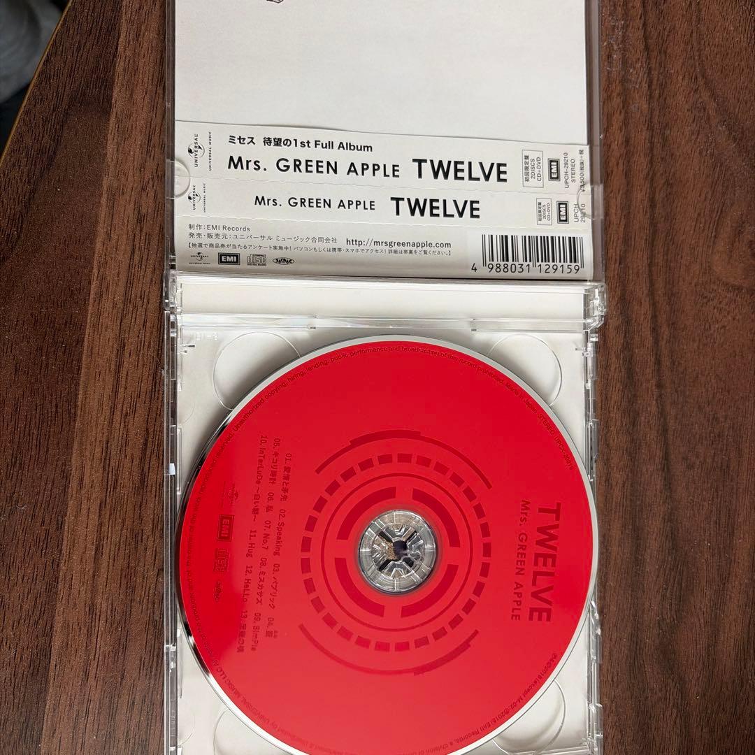 邦楽 Mrs. GREEN APPLE Twelve CD