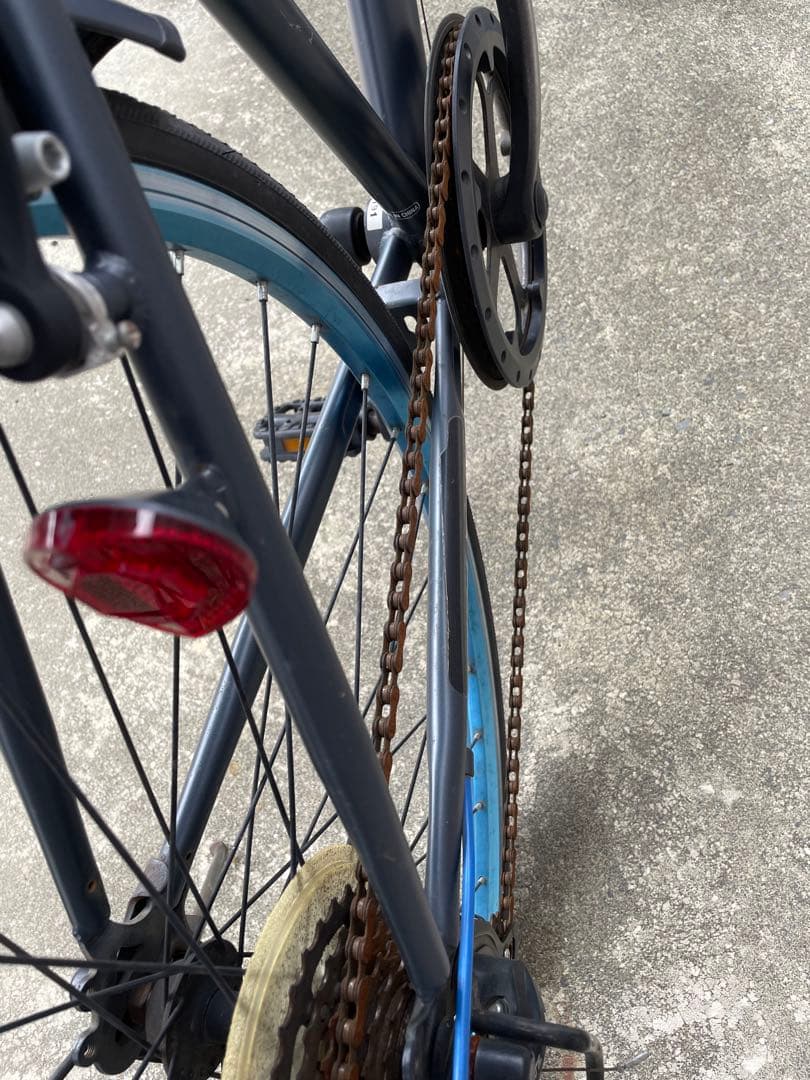 札幌限定 クロスバイク 自転車 6段ギア付