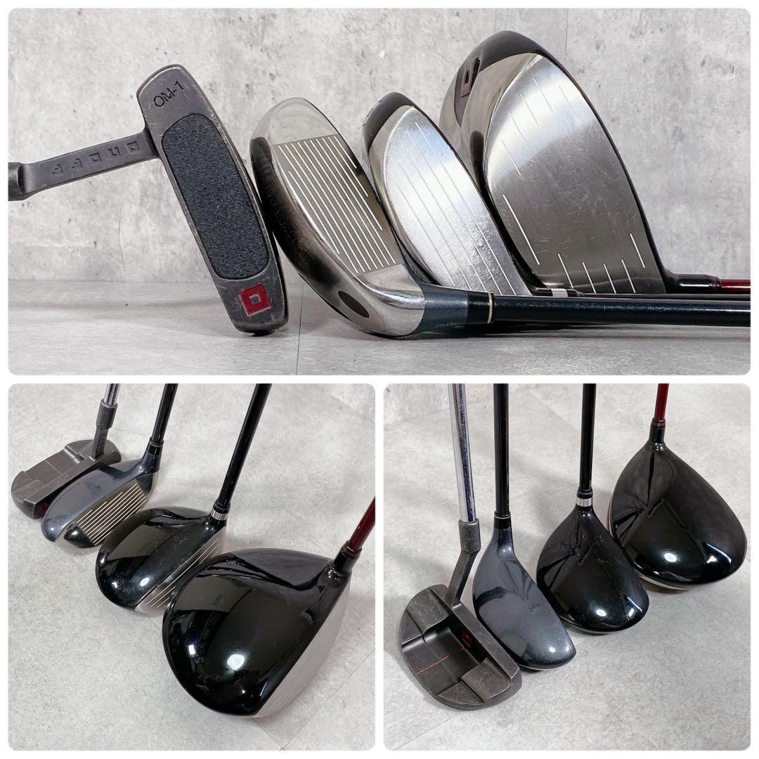 V840 オノフ キャスコ ゴルフクラブ メンズ フルセット 青 赤 かっこいい