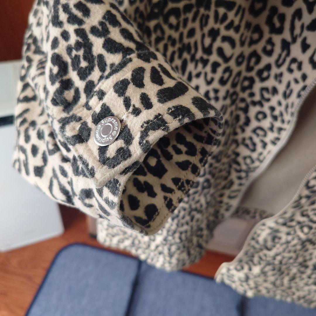 ジャケット・アウター Supreme Moleskin Work Jacket Leopard