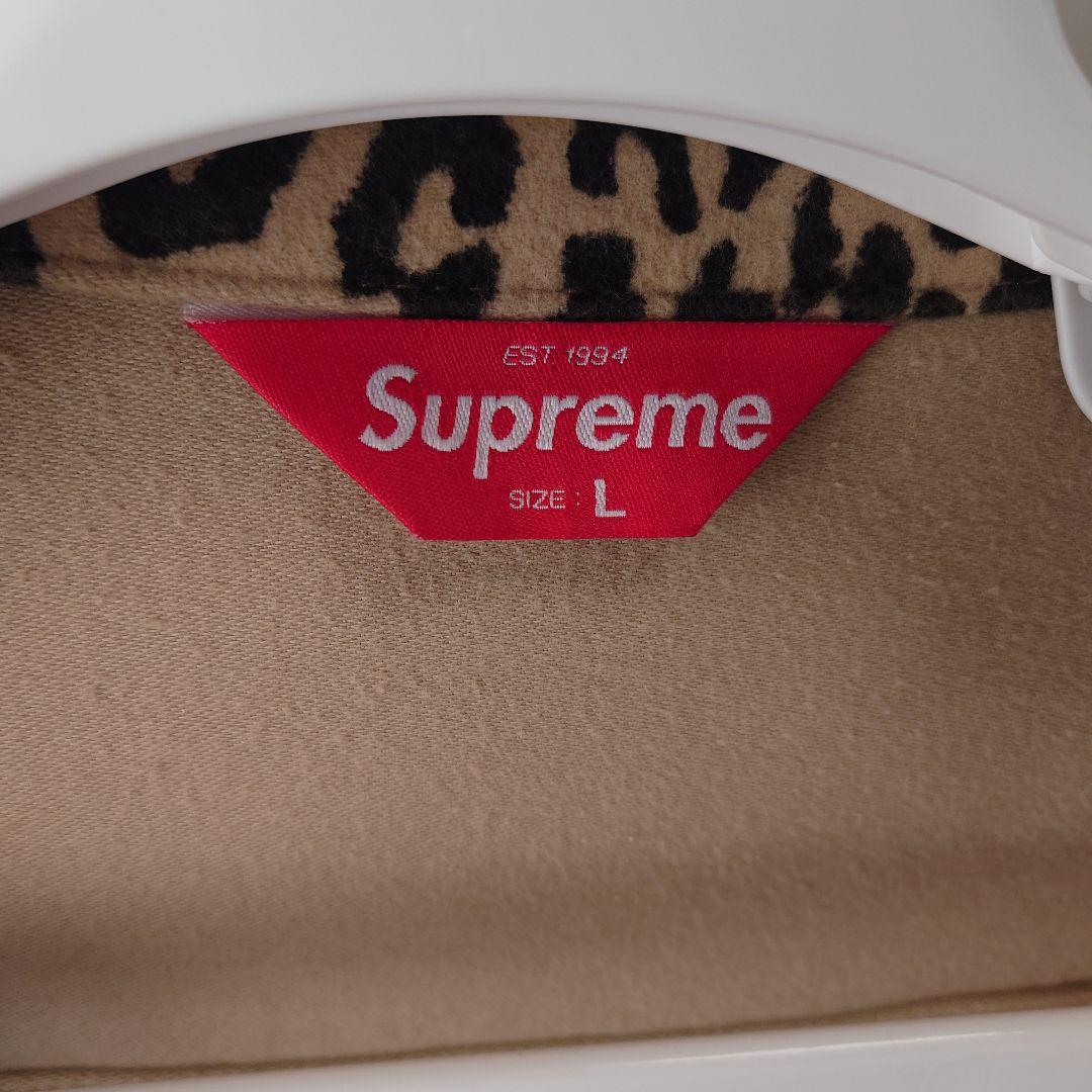 ジャケット・アウター Supreme Moleskin Work Jacket Leopard