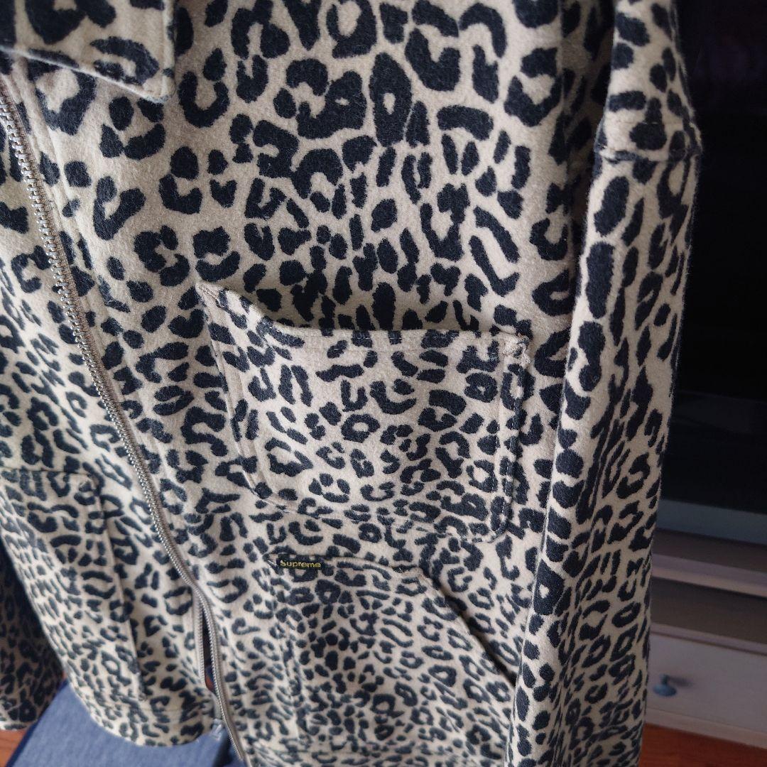 ジャケット・アウター Supreme Moleskin Work Jacket Leopard