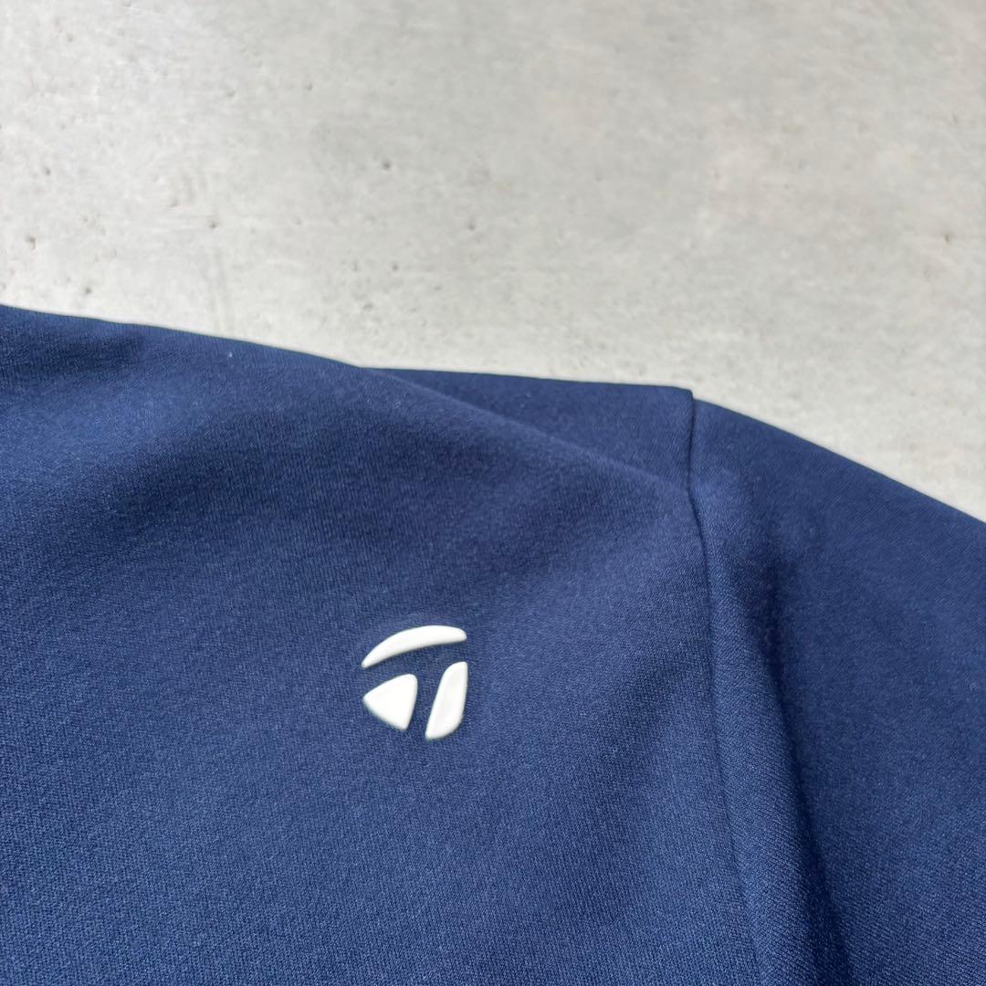 【極美品】TaylorMade クラブTM ストレッチ長袖モックネックシャツ L