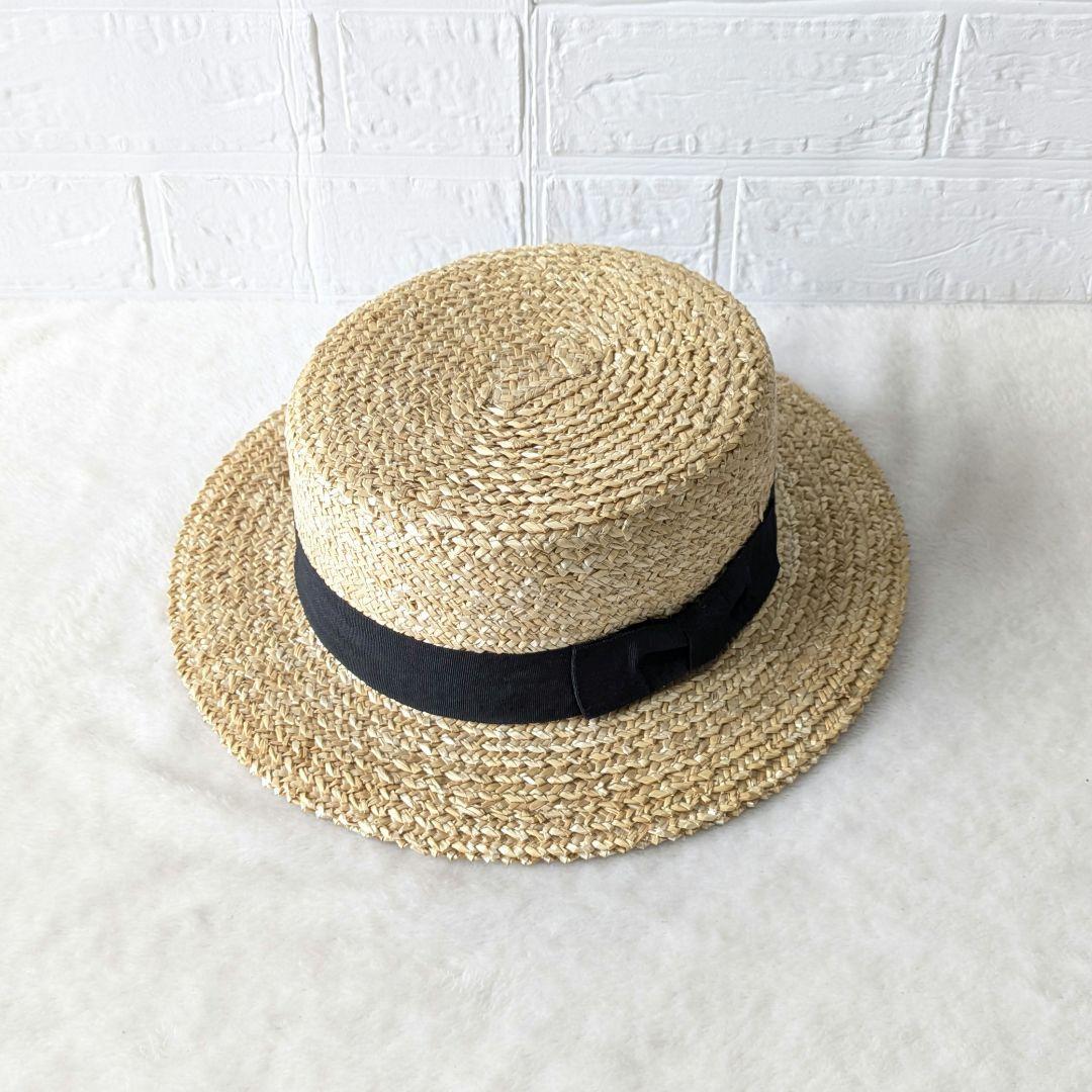 ✨美品✨オーバーランド カンカン帽 デントンハット 麦わら帽子