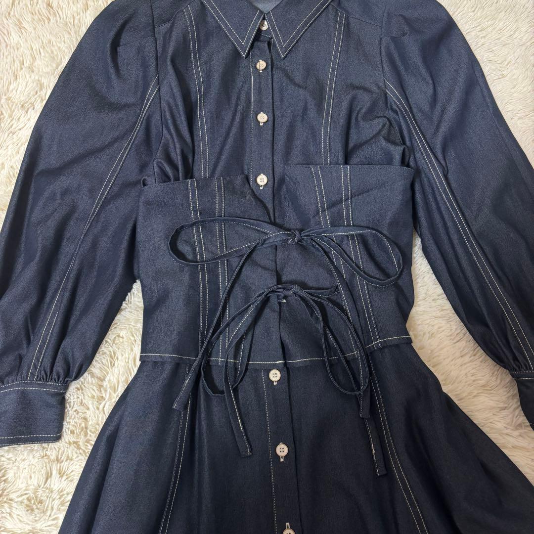 【美品】　Her lip to　Loulou Corset Long Dress