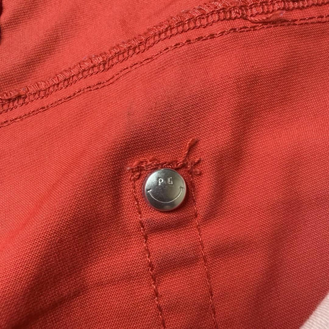 6 pearly gates ゴルフパンツ パーリーゲイツ レッド 赤 パンツ