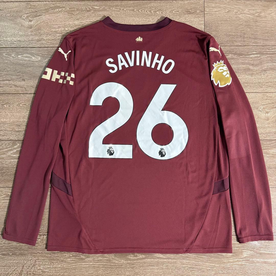 正規品 Puma マンチェスターシティ 24/25 SAVINHO ユニフォーム